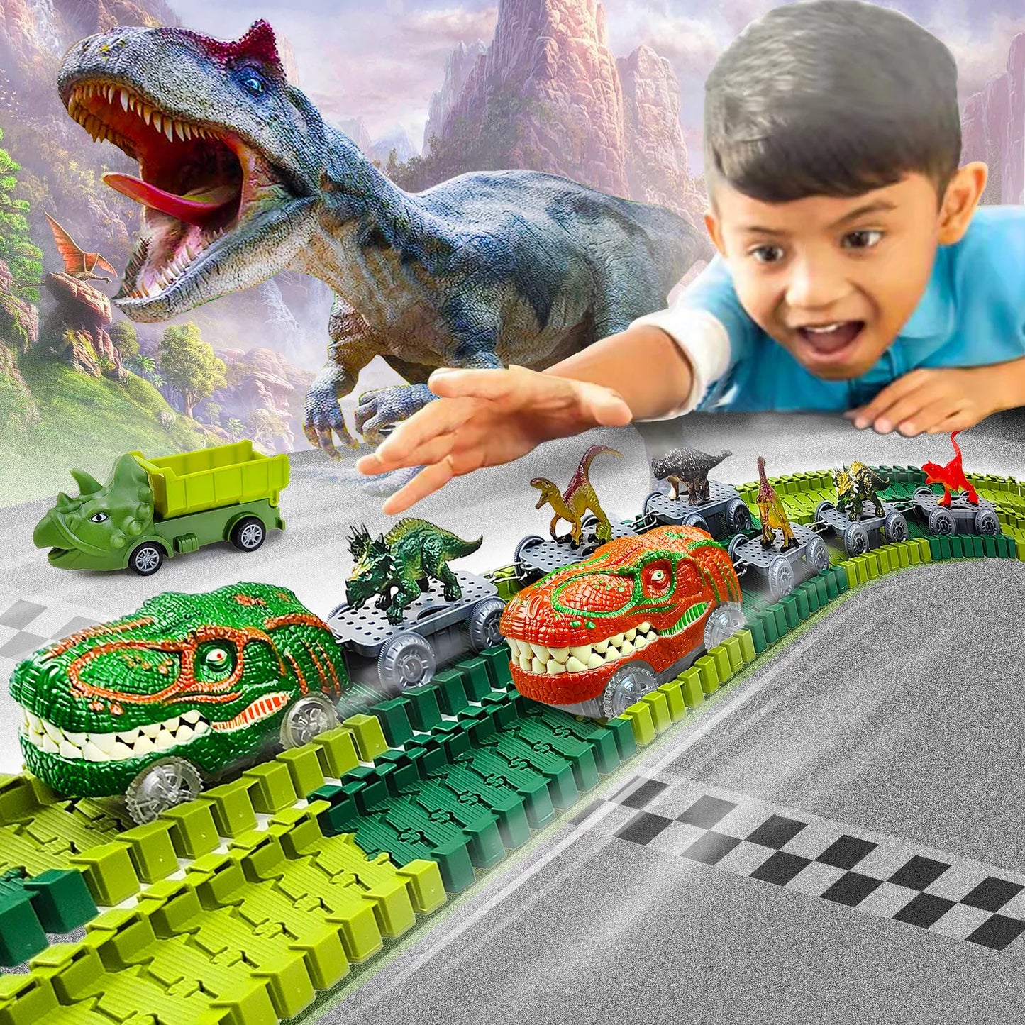Dino Transport Track Set