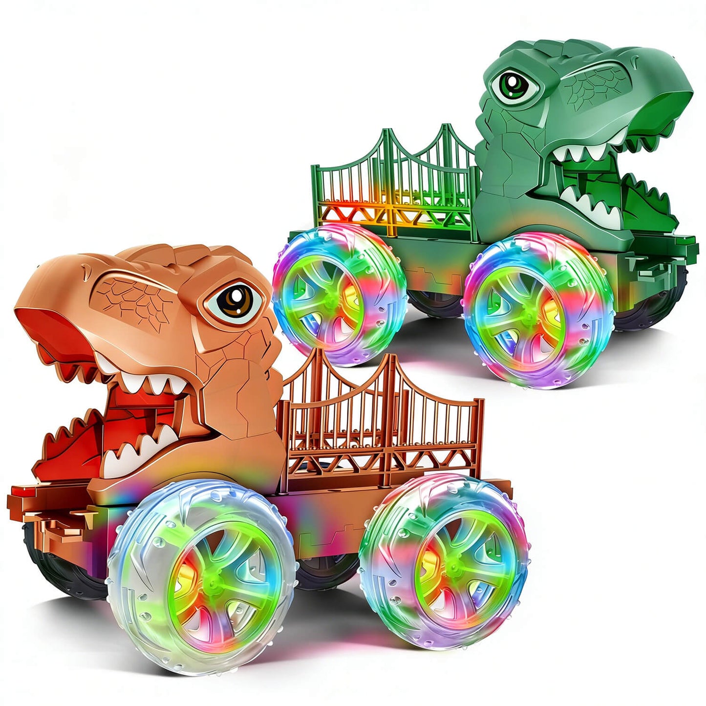 Dino Truck LED Toy (Pack of 2)