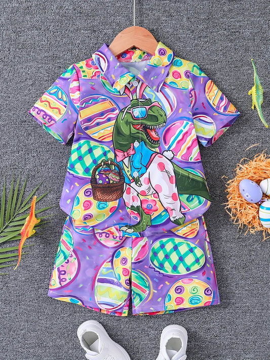 Easter Dino Clothing Set