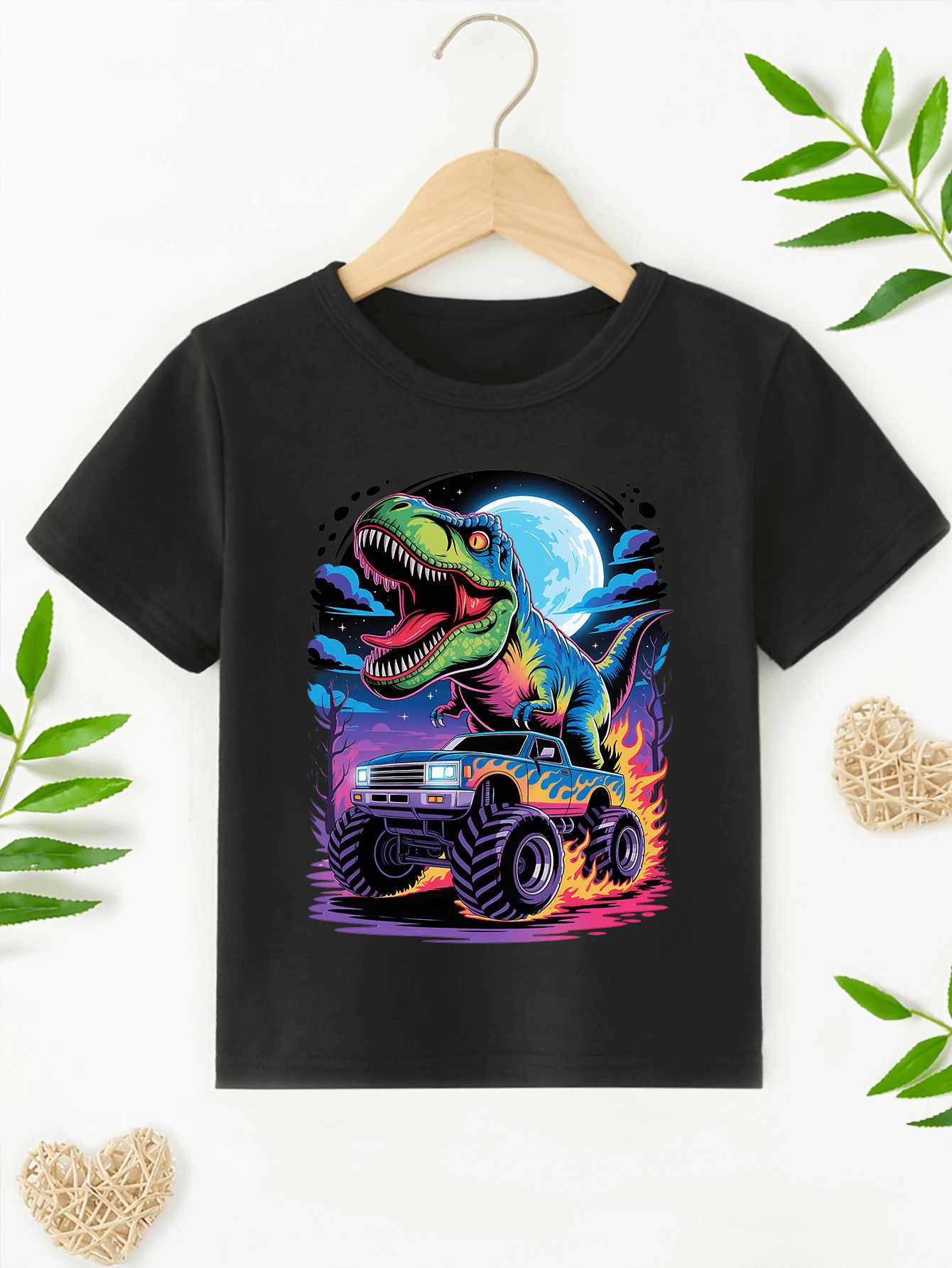 T-Rex Monster Truck Rider T-Shirt