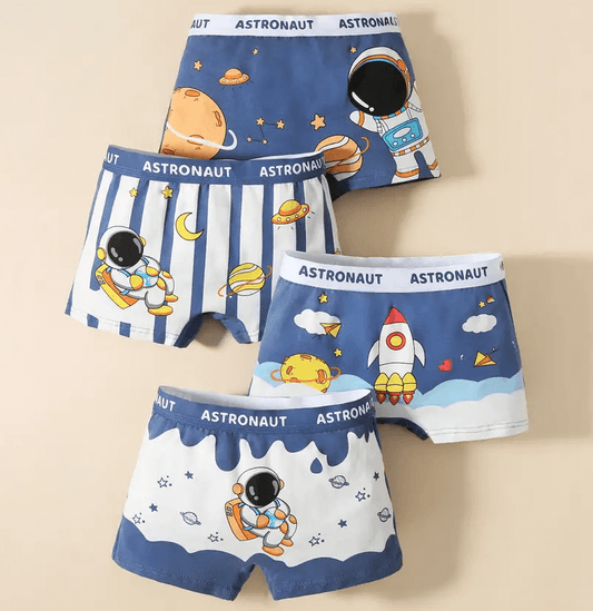 Astronaut Boxer Briefs (Pack of 4)