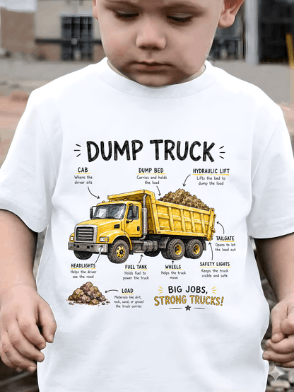 Dump Truck Guide T-Shirt