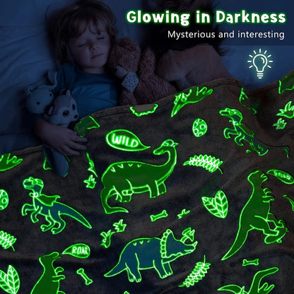 Dino Glow Blanket