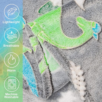 Dino Glow Blanket