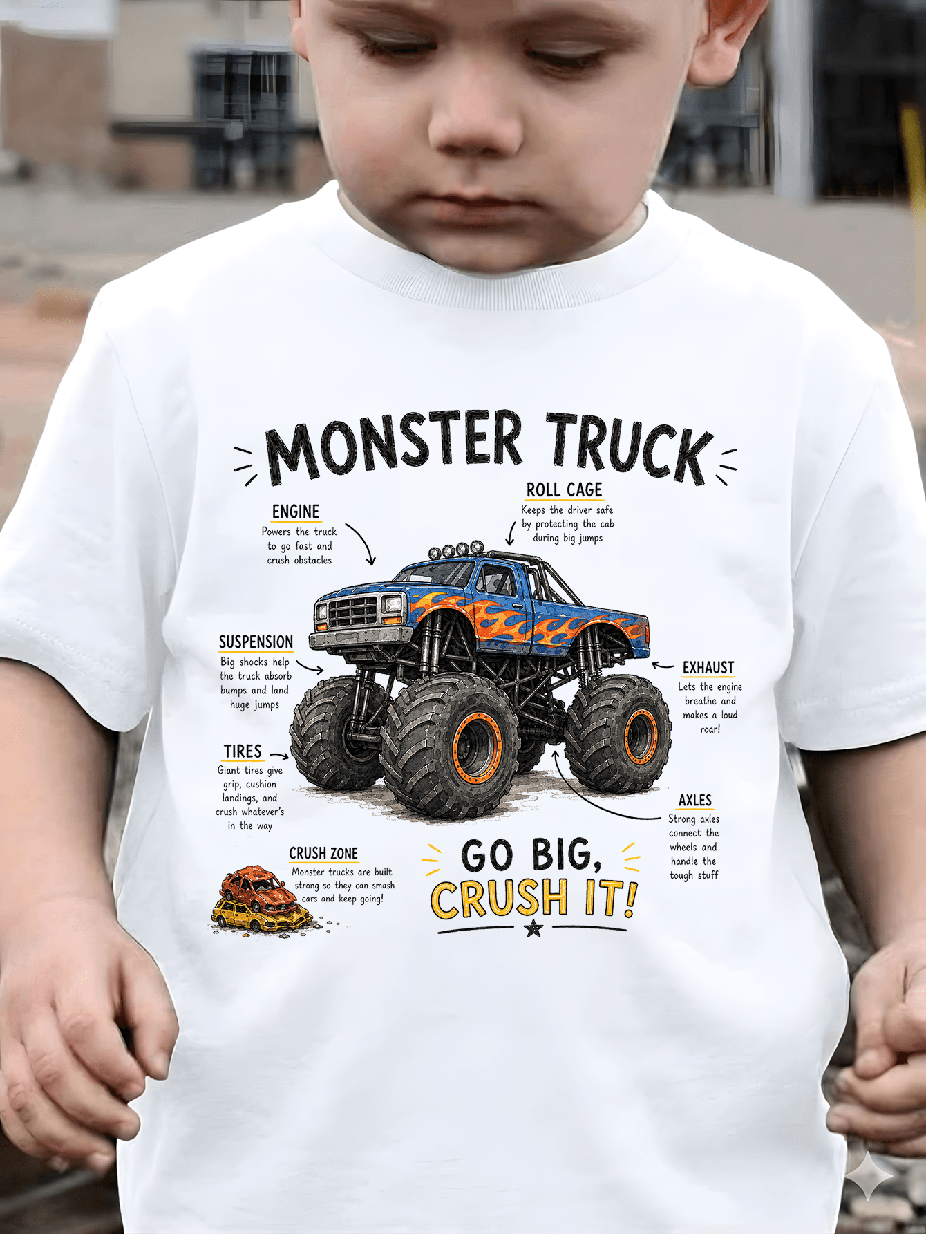 Monster Truck Guide T-Shirt