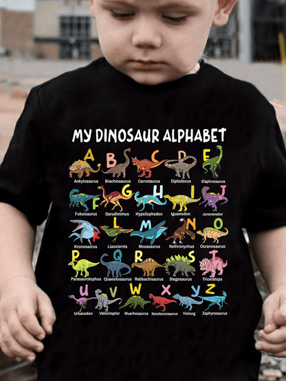 My Dinosaur Alphabet T-Shirt