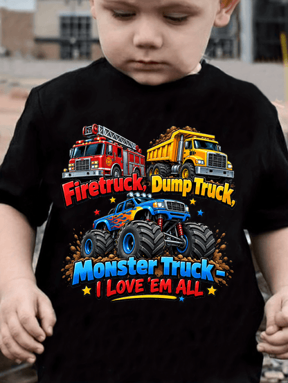 Trucks I Love 'Em All T-Shirt