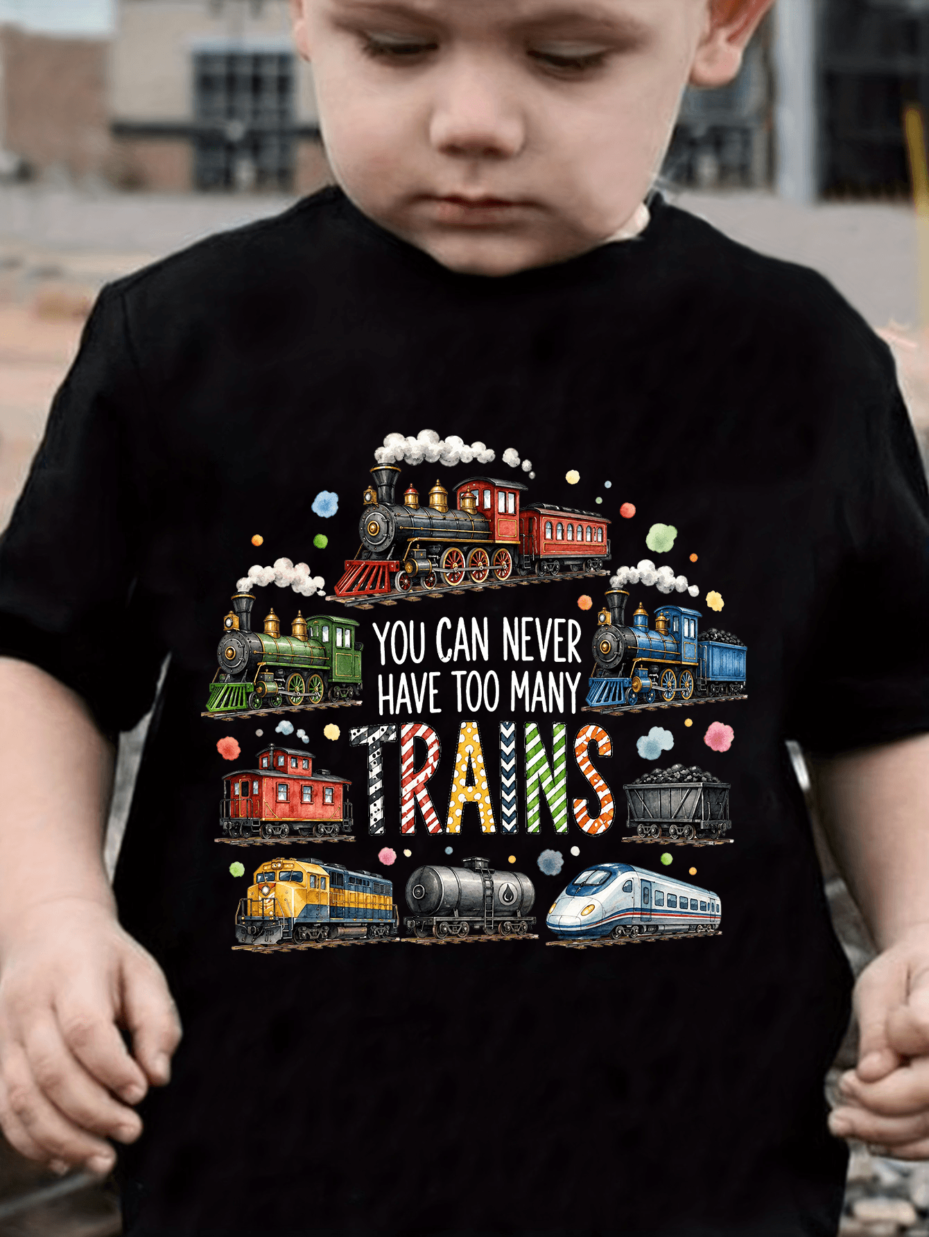 Never Too Many Trains T-Shirt