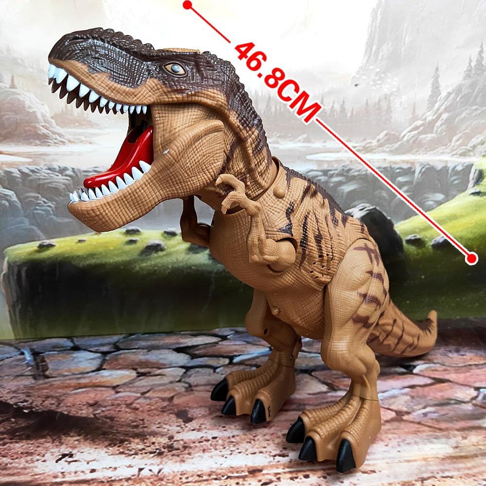 Walking T-Rex Toy with LED Projector & Eggs