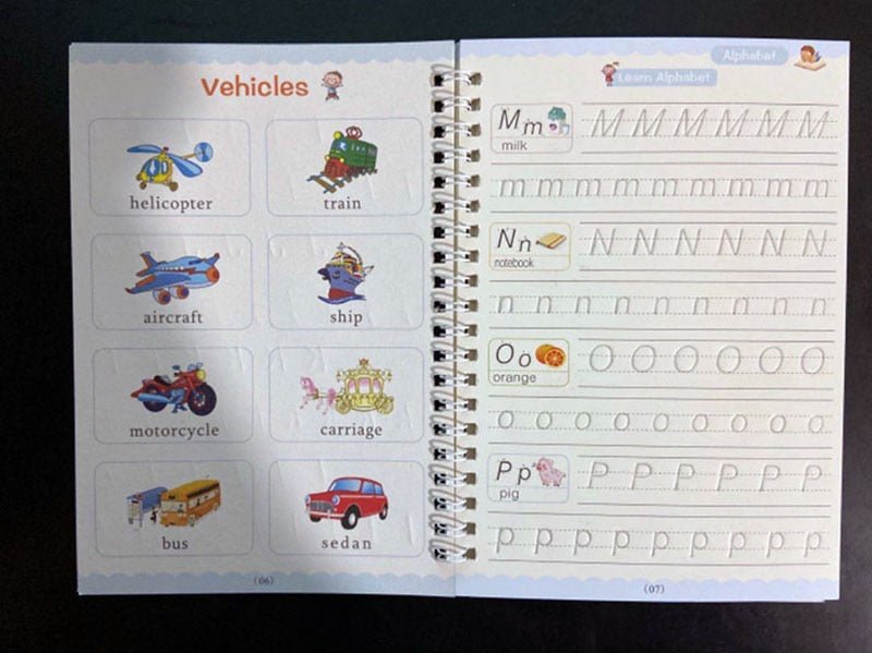 Sank Magic Practice Copybook