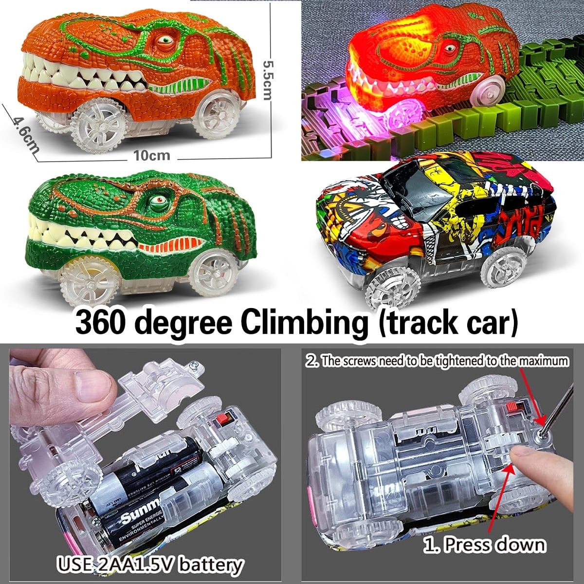 The Ultimate Dino Cars Track Set™