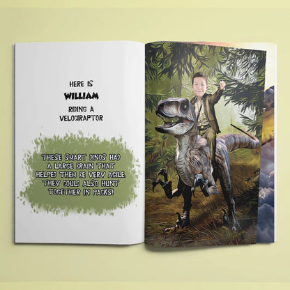 Personalized Dinosaur Book