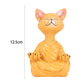 Buddha Cat Figurine