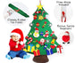 DIY Felt Christmas Tree with Ornaments
