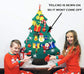 DIY Felt Christmas Tree with Ornaments