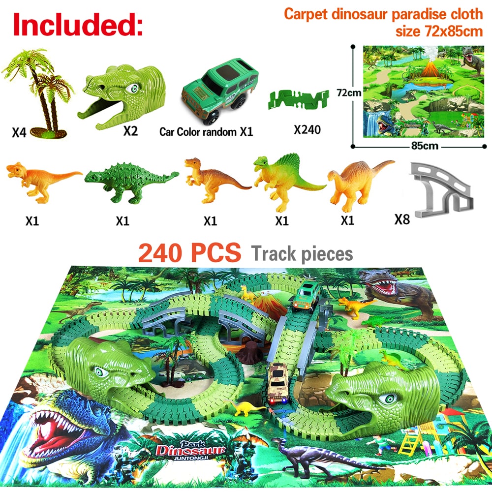 Dino Kingdom™ Track Set with Playmat