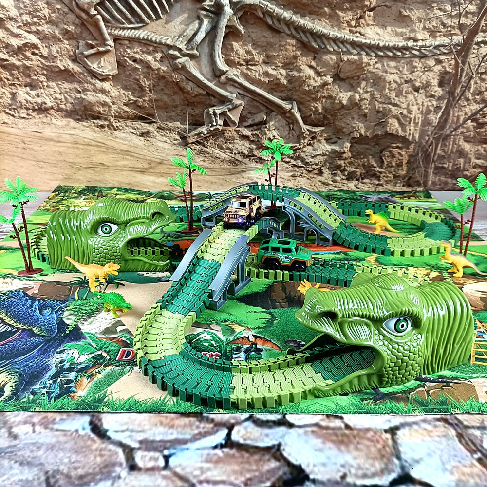 Dino Kingdom™ Track Set with Playmat