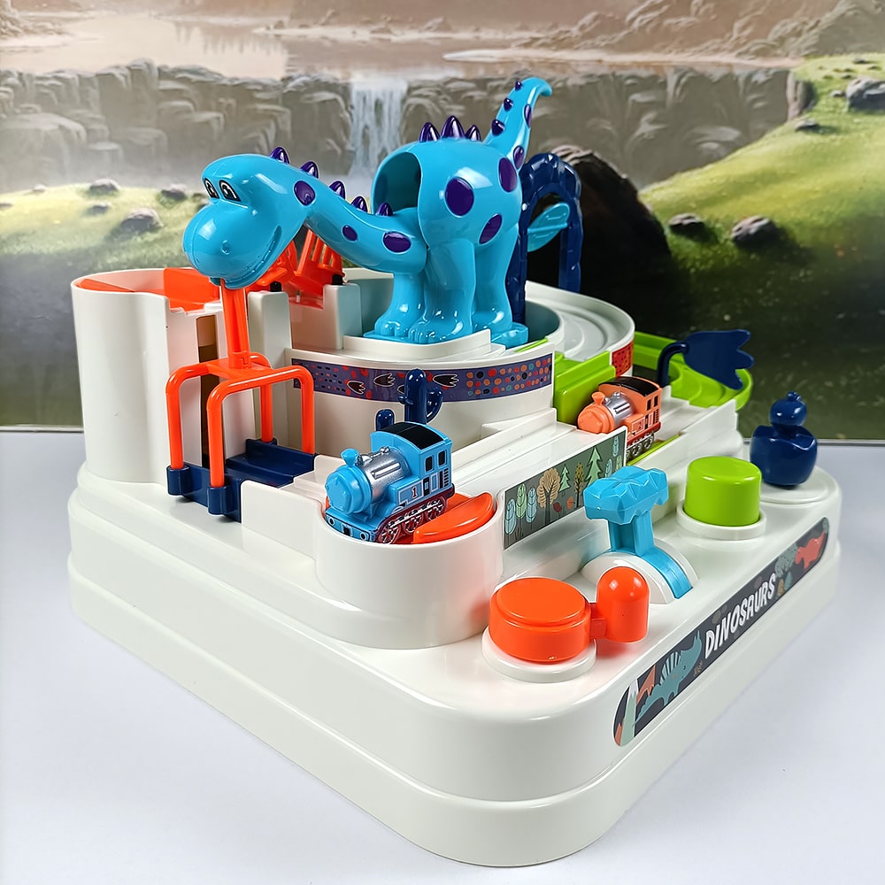 Dinosaur Adventure Train Playset