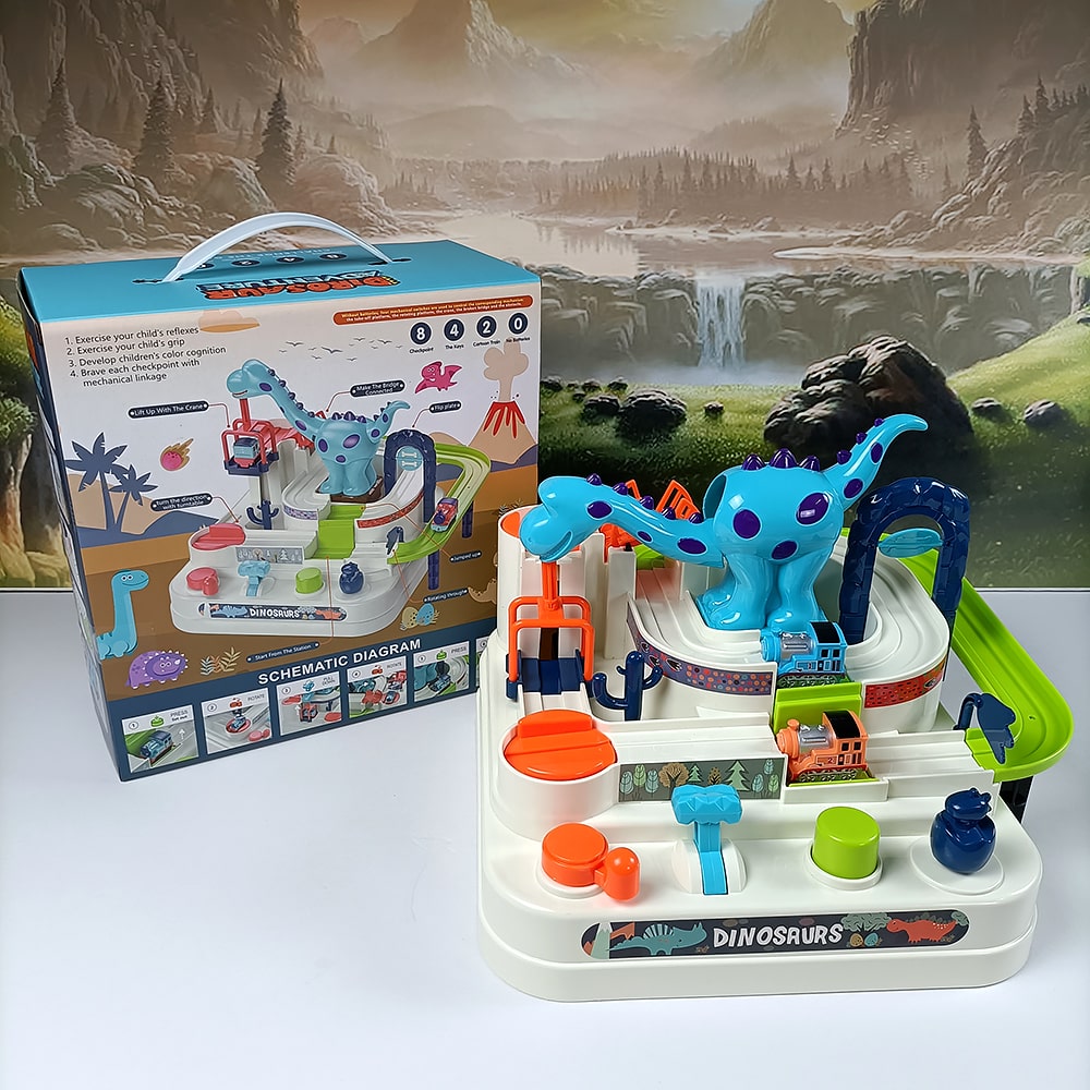 Dinosaur Adventure Train Playset