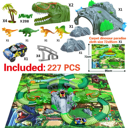 DinoWay Race Track Set