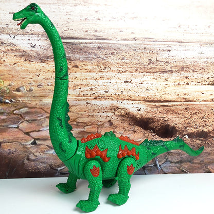 Walking Brachiosaurus Toy with LED Projector