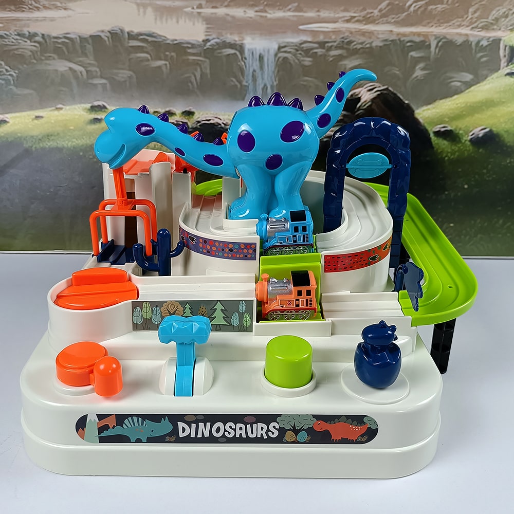 Dinosaur Adventure Train Playset