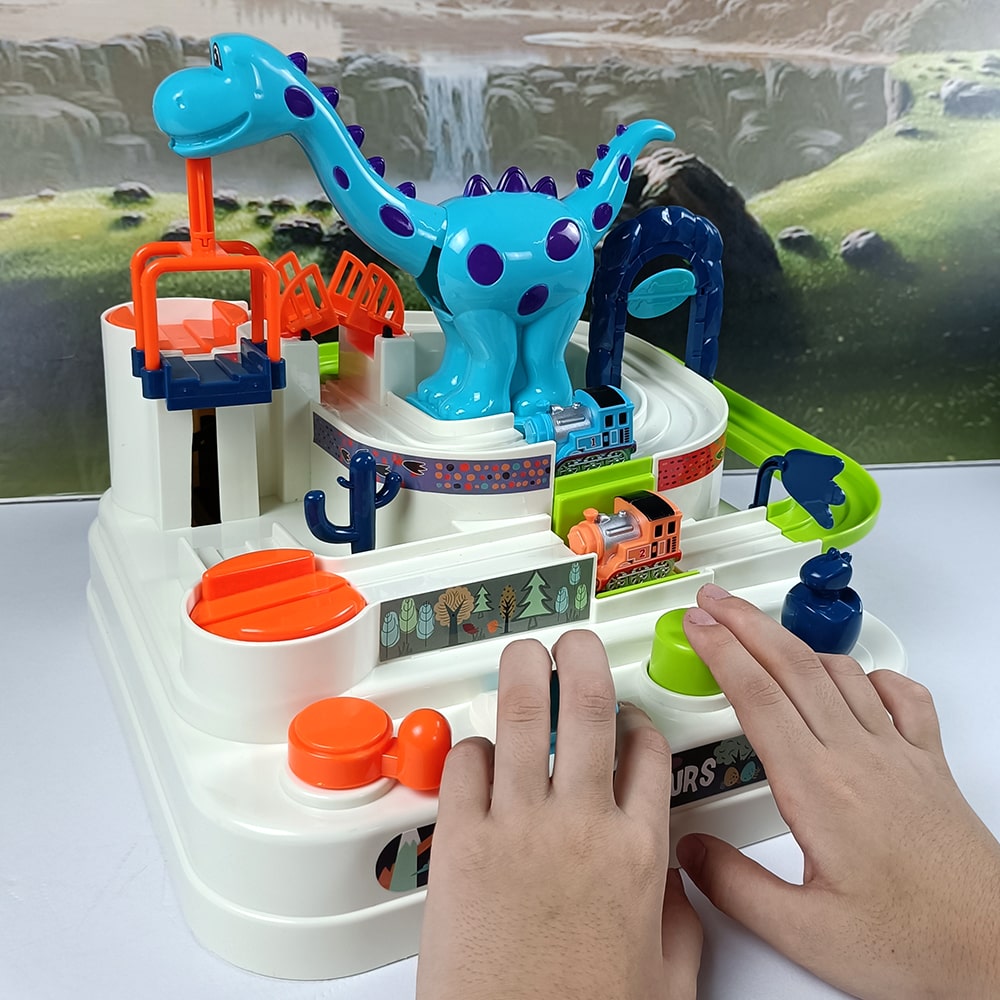 Dinosaur Adventure Train Playset