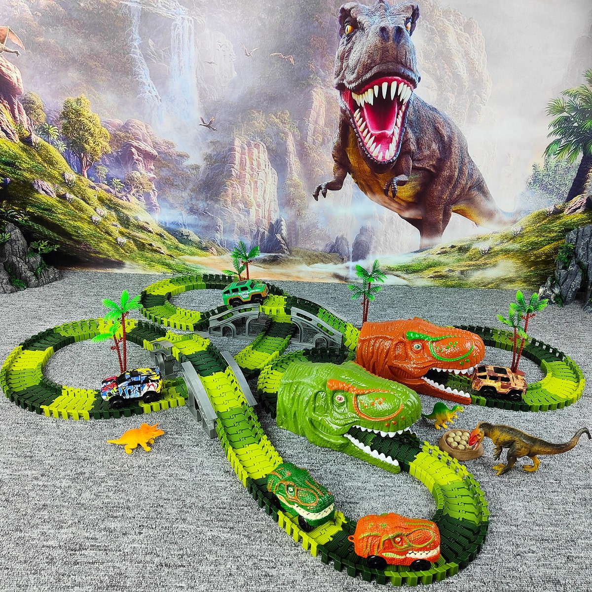 Run Dino Run 2: Play funny baby TRex Dinosaur racing in a