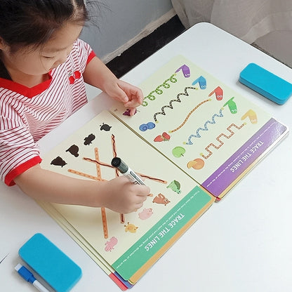 Draw the Line Wipe Clean Activity Book