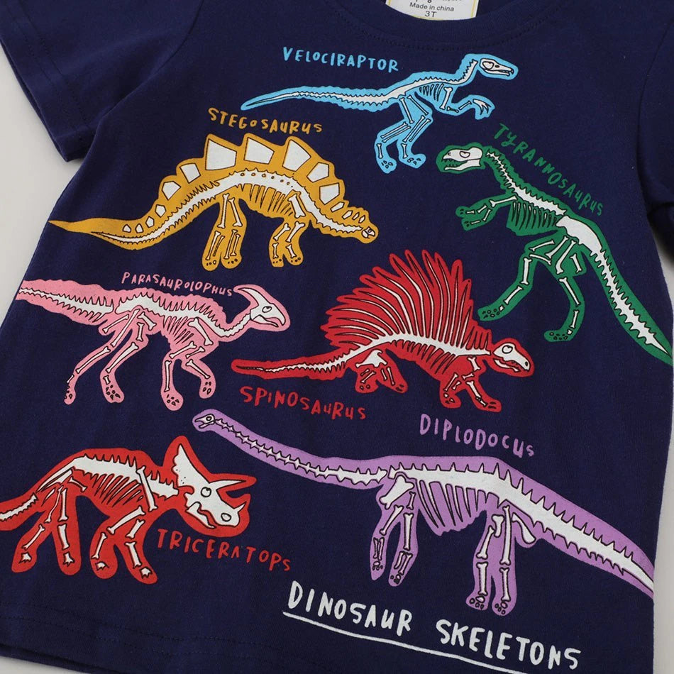 – Glow T-Shirt KiddlyCuddly Dino