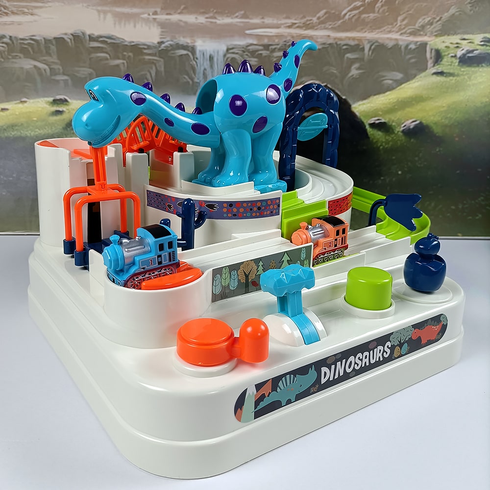 Dinosaur Adventure Train Playset