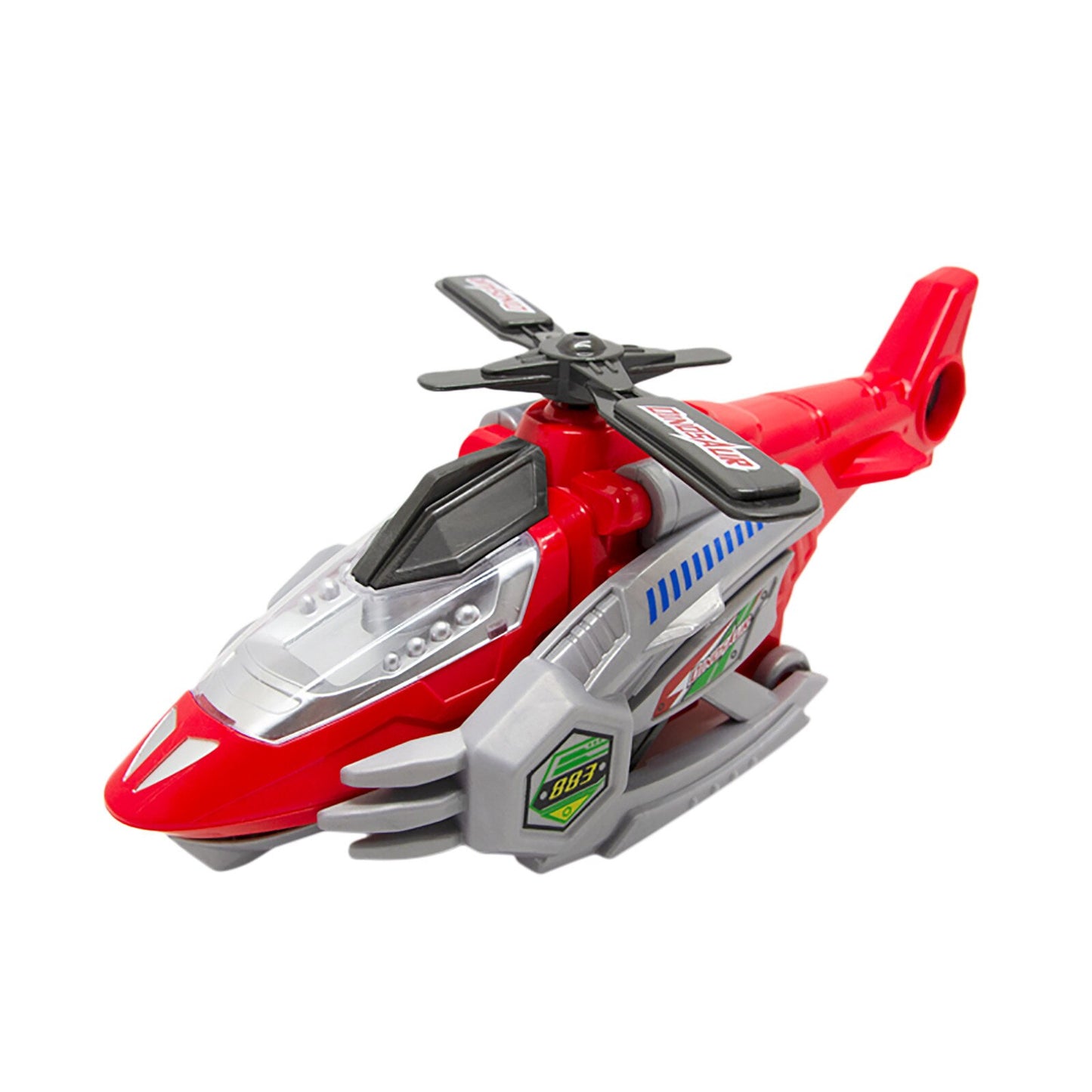 Transforming Dinosaur LED Helicopter