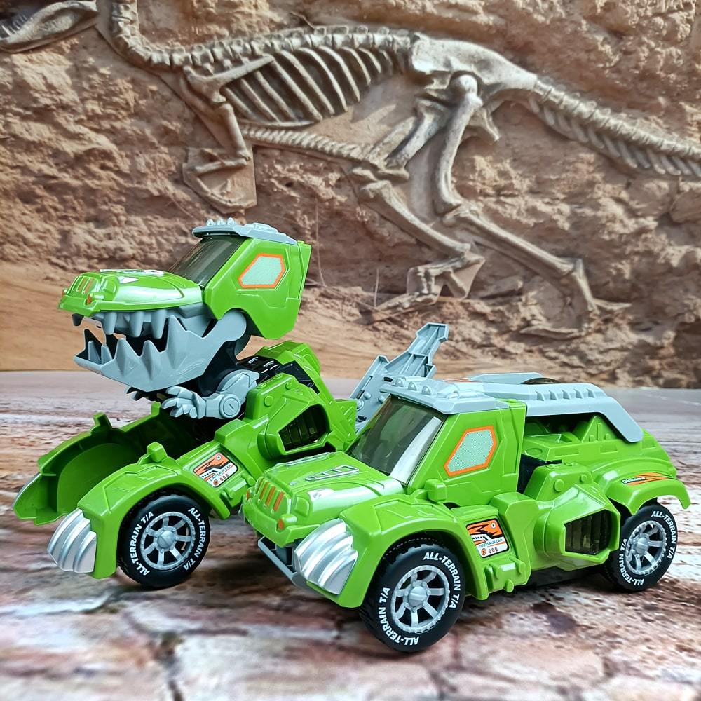 Transforming Dinosaur LED SUV Car