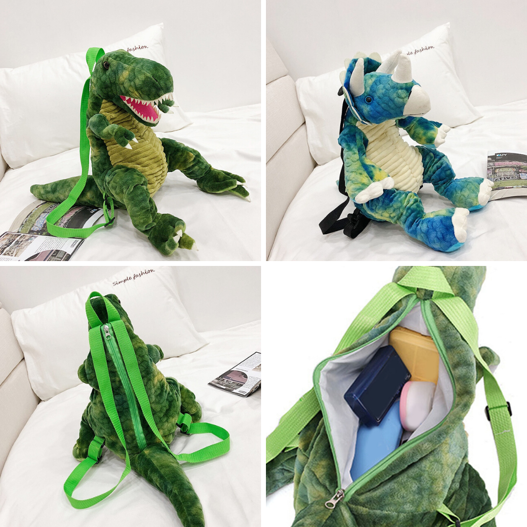 Qoo10 - Toddler Kindergarten Bag Lost Prevention Backpack, Boy Dinosaur Bag  Gi... : Kids Fashion