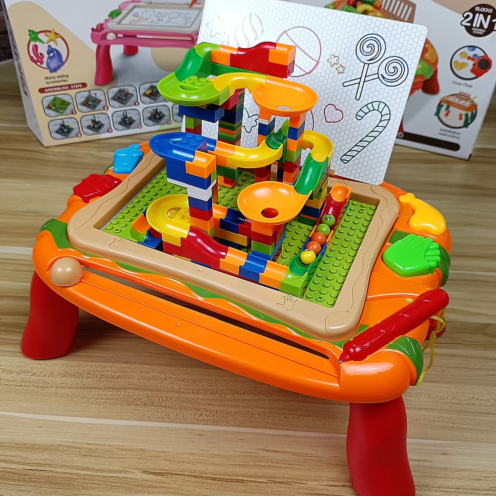 2in1 Palette Block Drawing Board Table KiddlyCuddly