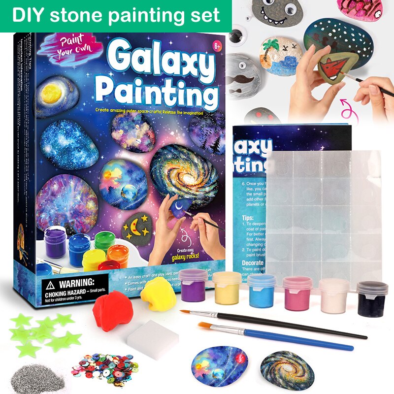 DIY Rock Painting Kit for Kids – KiddlyCuddly