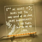 Light-Up Acrylic Dry Erase Board