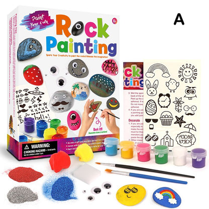 DIY Rock Painting Kit for Kids